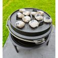 Origin Outdoors Feuertopf Dutch Oven, Gusseisen, 11,2L (Gr.12)