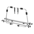HTD Deichsel-Fahrradträger (silber)