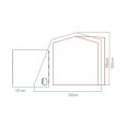 Coleman 4-Personenzelt FastPitch Forest Lodge 4 (Neu 2025)