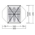 Robens 3-Personen-Trekkingzelt Lodge Exp.3