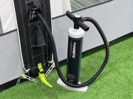 Kampa Dometic Handpumpe mit Manometer Downdraught 2.2 für Luftzelte