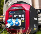 Honda EU 32i Stromerzeuger mit CEE Dose inkl. Schuko Adapter