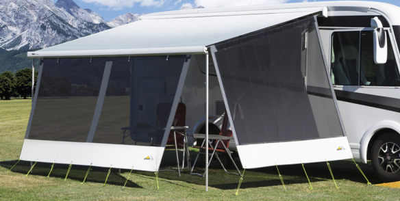 DWT Happy Sun Seitenwand Gr.XS (185-205 cm) Mesh-schwarz DWT Happy Sun Seitenwand Gr.XS (185-205 cm) Mesh-schwarz