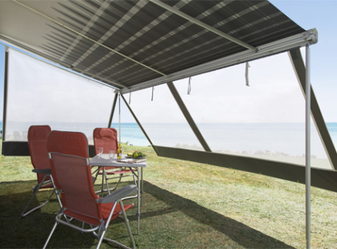 DWT Happy Sun Vorderwand 330x170 cm weiß