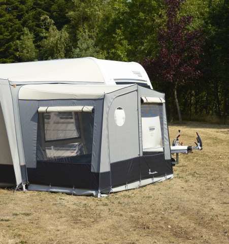 Isabella Seitenanbau Grey 250 (ohne Gestänge)