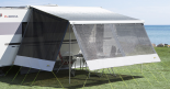 DWT Happy Sun Vorderwand 330x170 cm schwarz